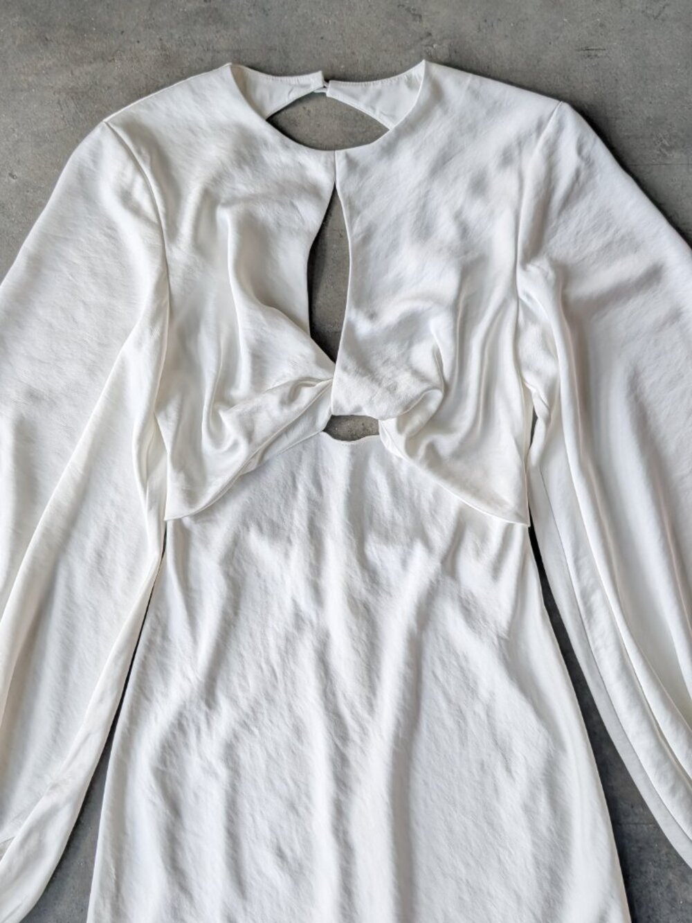 Significant Other Jasmine Dress Long Sleeve Maxi Dress size 4 wedding bridal - Picture 4 of 11